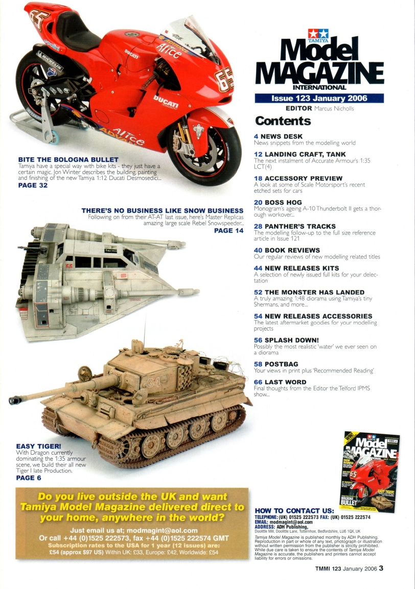 Tamiya Model Magazine 123 (2006-01)